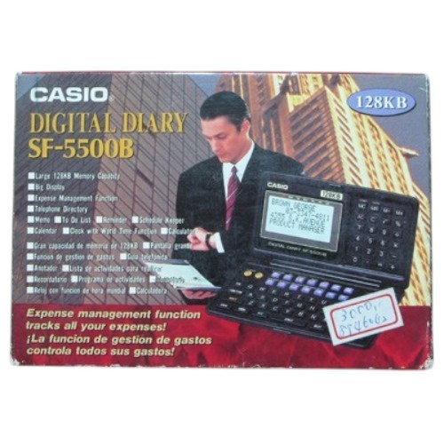 Diario digitale casio - digitale, sf-5500b